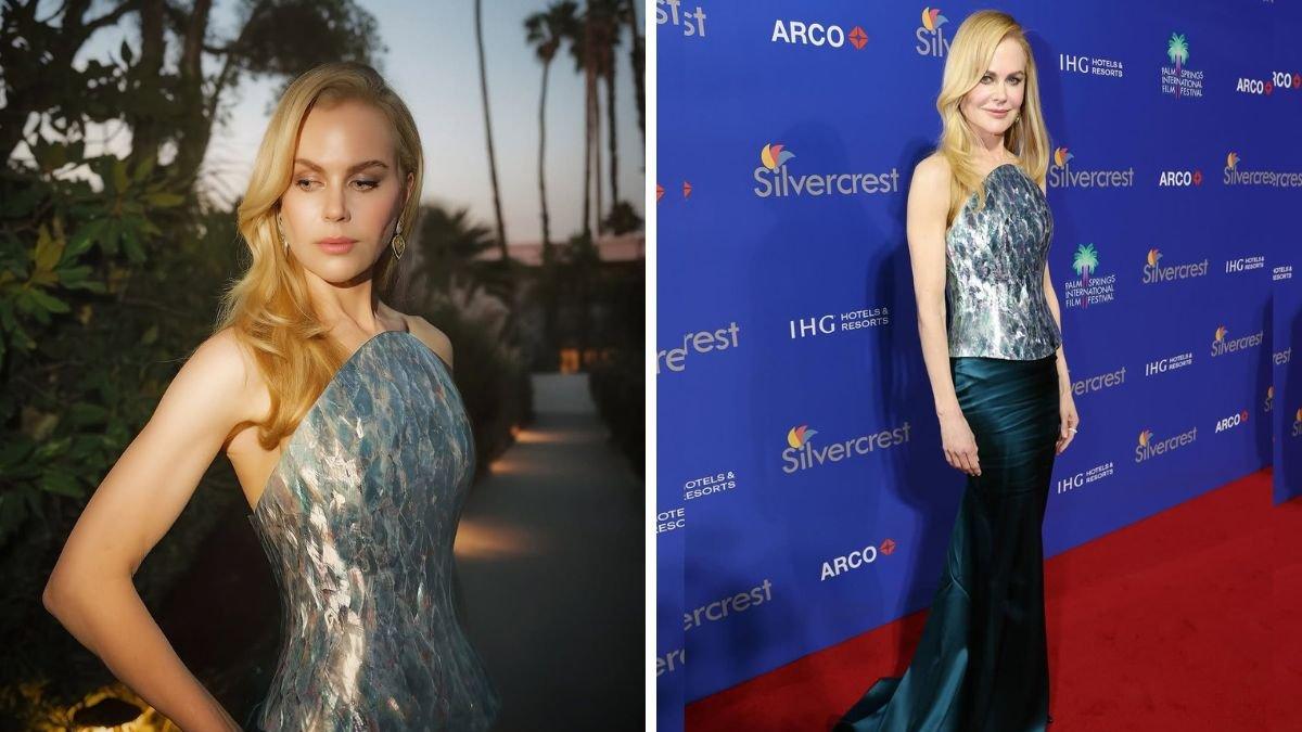 Nicole Kidman en la premiación del viernes en la noche