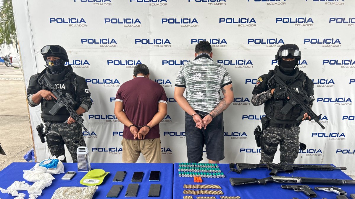 En su poder había droga, armas y celulares.