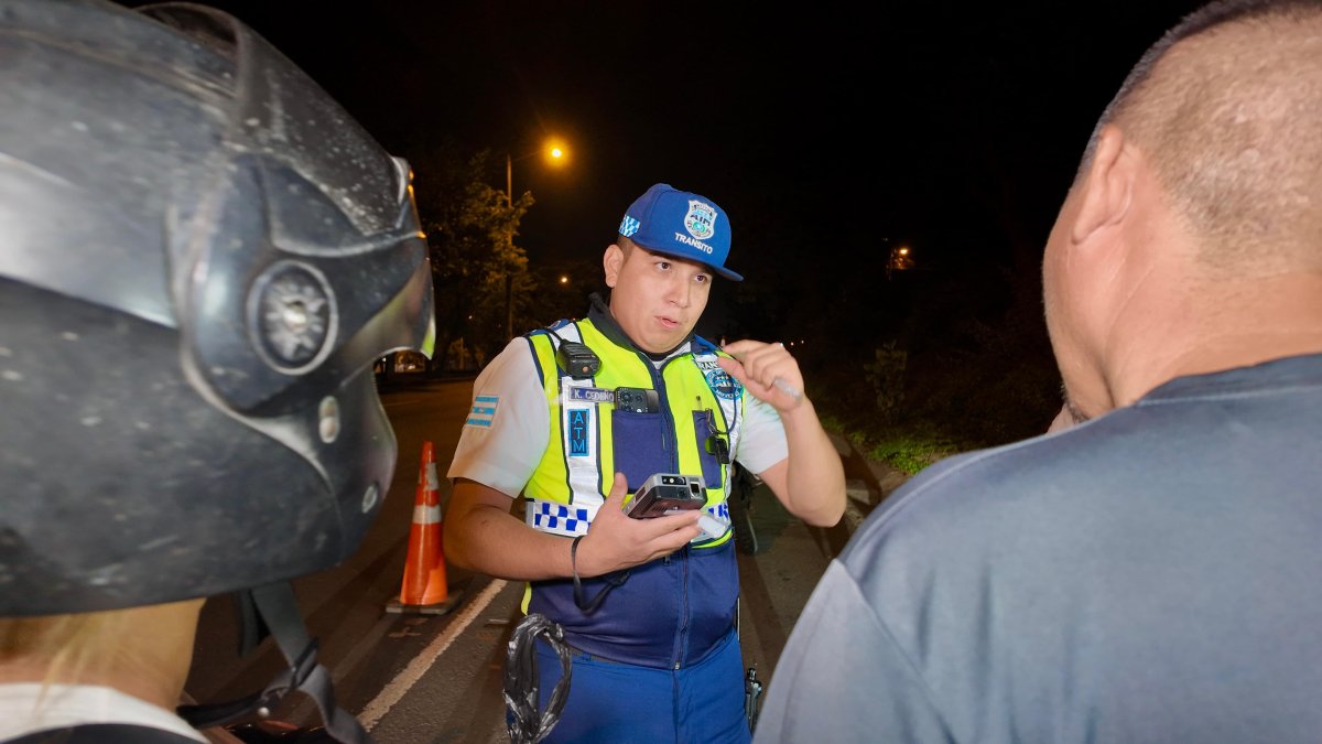 Guayaquil. Agentes de la ATM en controles.