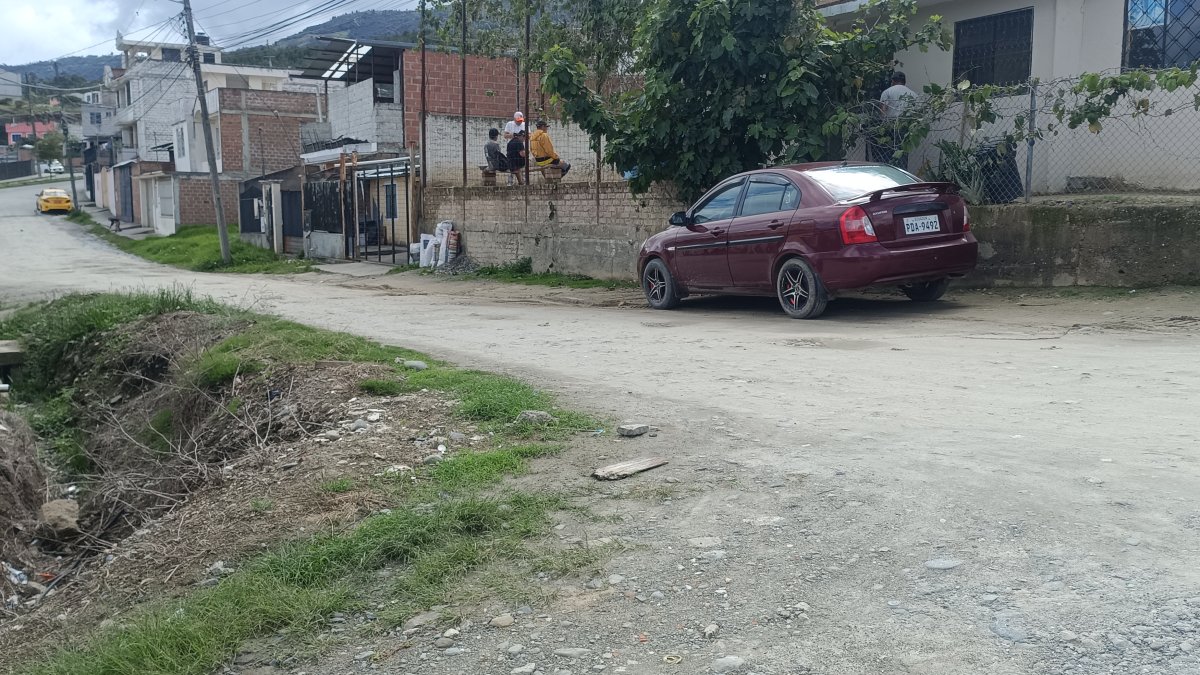 Situación. Cada invierno, las vías de este barrio se vuelven intransitables.