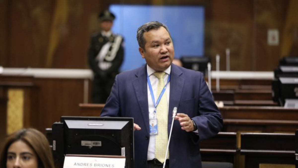 Andrés Briones, asambleísta del PSC, no contó con apoyo.