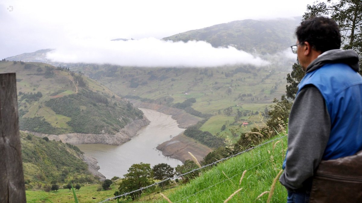 El nivel del embalse de Mazar ha subido en las últimas semanas.