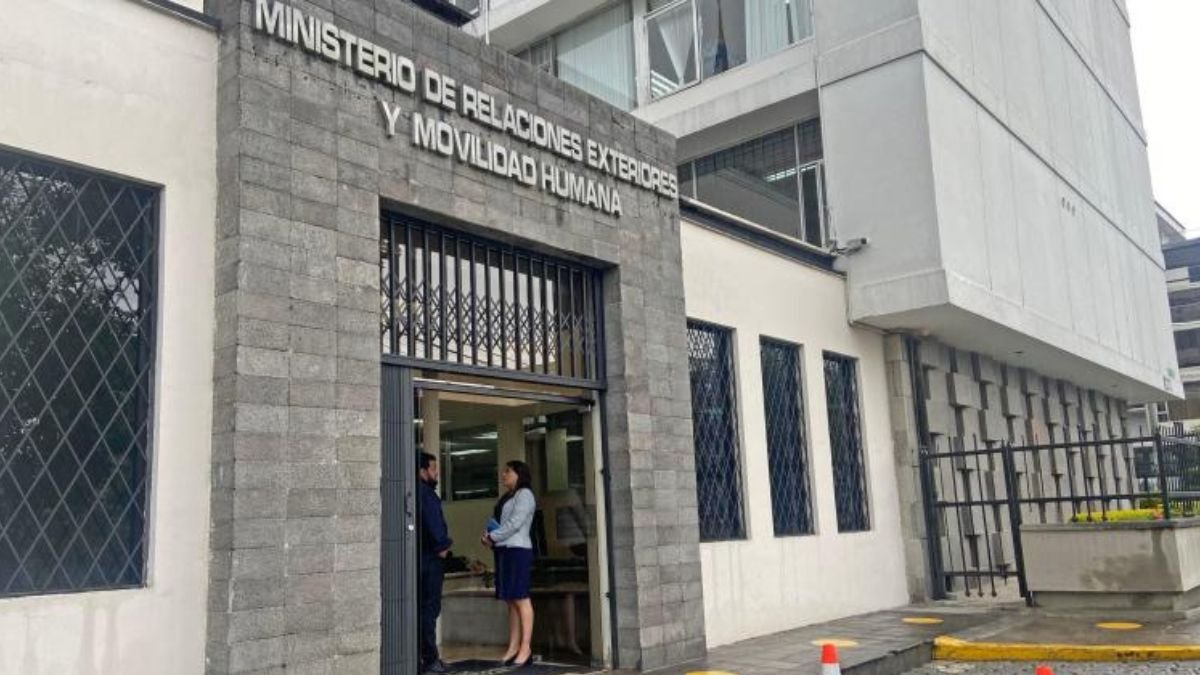 La Cancillería de Ecuador está ubicada en Quito.