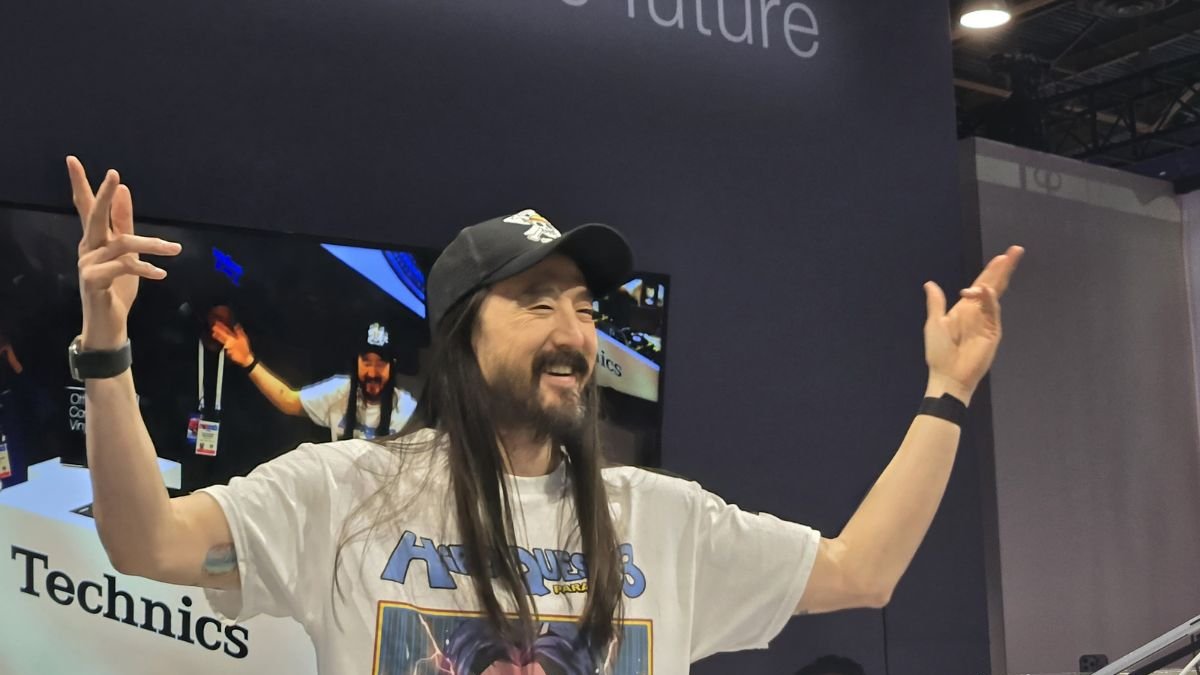 Steve Aoki participó en el CES 2025