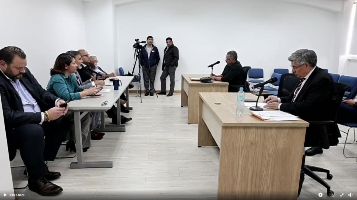 Con los cuestionamientos a la candidatura de José Luis Terán concluyeron las audiencias de impugnación a los postulantes a jueces de la Corte Constitucional.