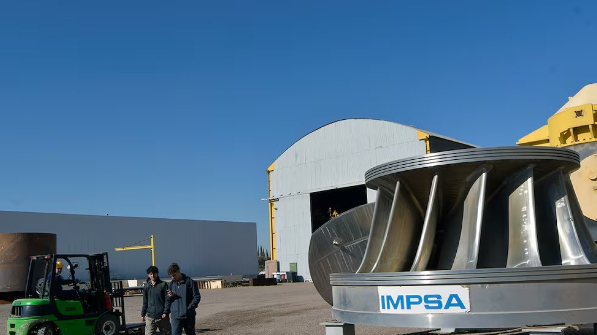 La empresa Impsa pertenece al sector metalúrgico.