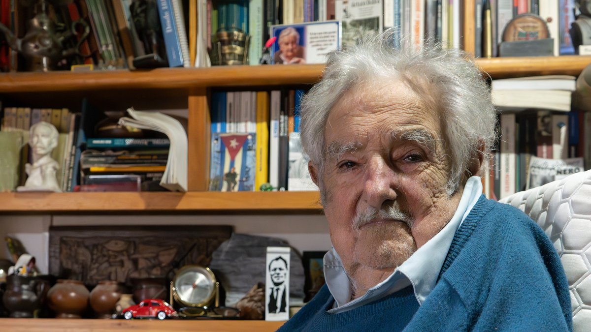 Fotografía del 18 noviembre 2024 del expresidente de Uruguay, José Mujica.
