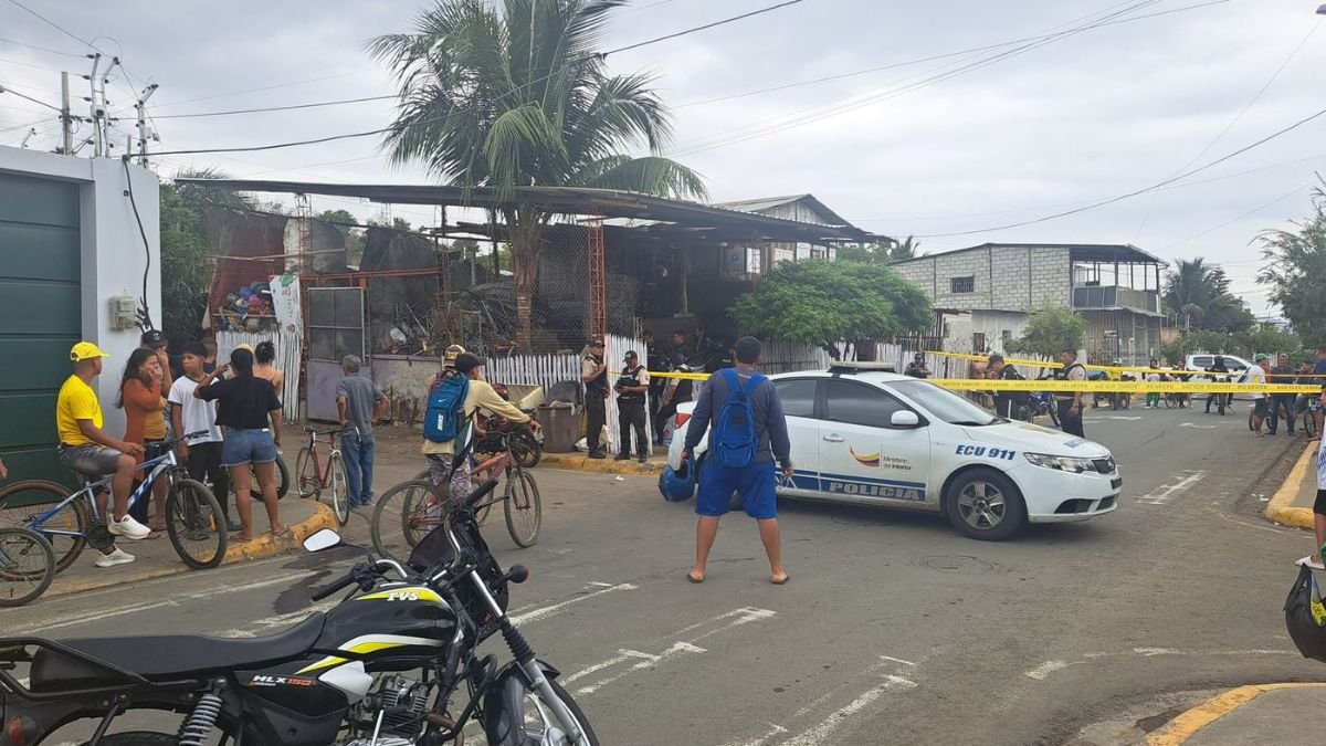 El brutal ataque ocurrió en la ciudadela Fabián Palacios, en Portoviejo.