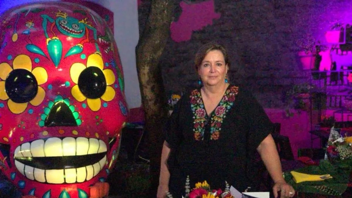 La chef mexicana Maru Toledo posa durante una entrevista con EFE este lunes, en Guadalajara (México).
