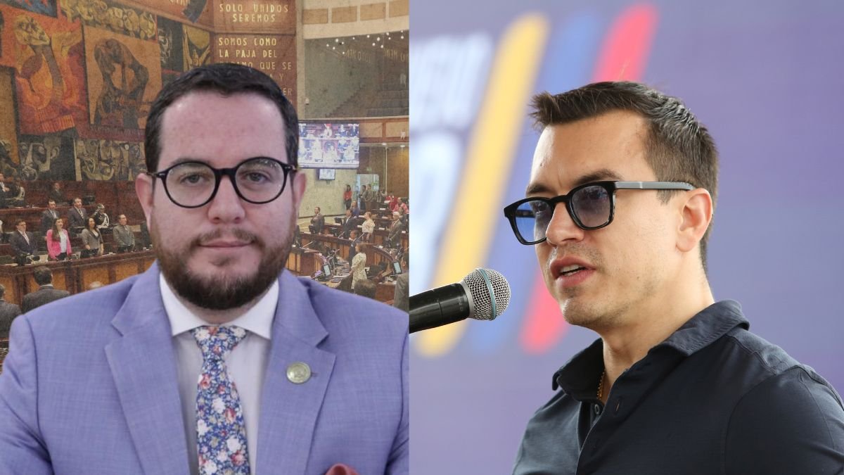 Alejandro Muñoz es denunciado penalmente por el presidente Noboa, tras decisión de la Asamblea Nacional de devolverle el decreto N° 500.