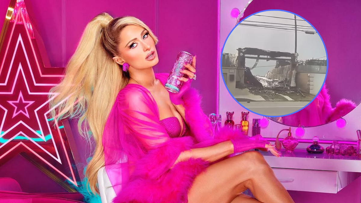 La empresaria Paris Hilton lamenta la pérdida de su hogar en el gran incendio de California.