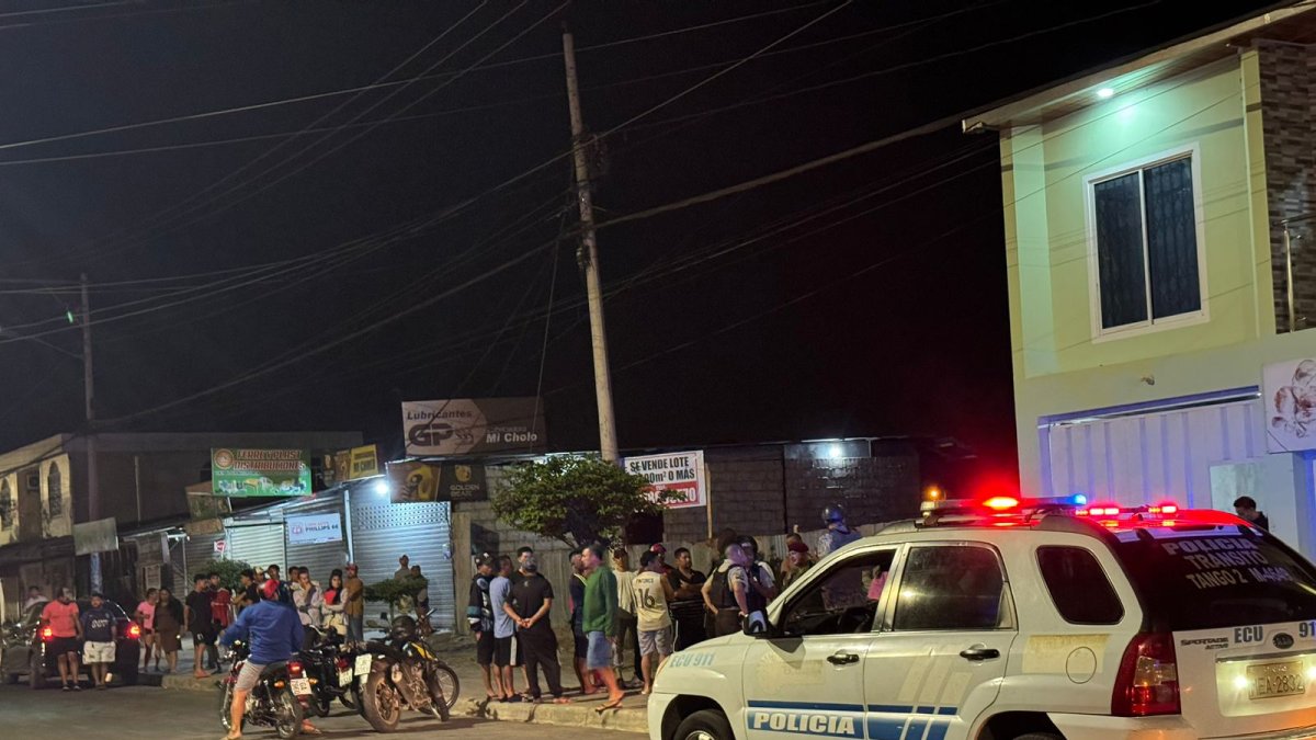 El hecho violento se registró en la parroquia Eloy Alfaro, en Manta, la noche del jueves 9 de enero.