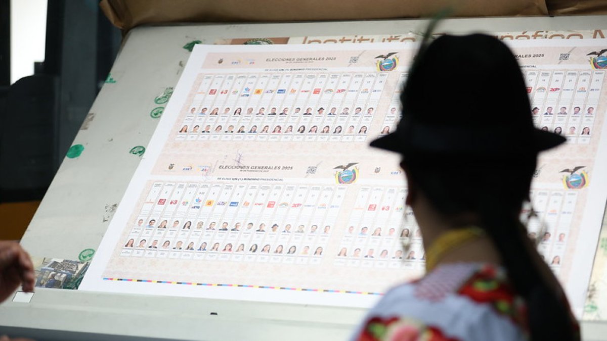 La papeleta electoral presidencial de febrero del 2025 está integrada por 16 candidatos.