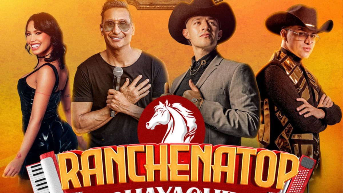 Artistas que participan en el Ranchenatop 2025.
