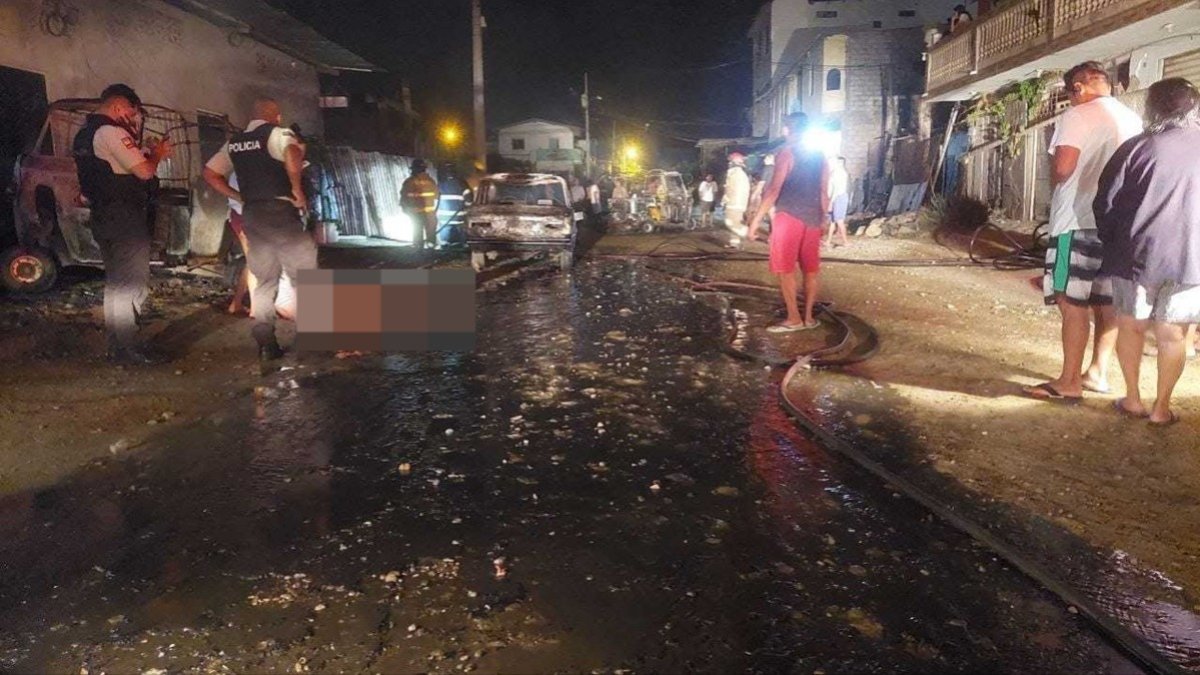 En el sector La Finquita, el personal policial encontró dos cuerpos sin vida.