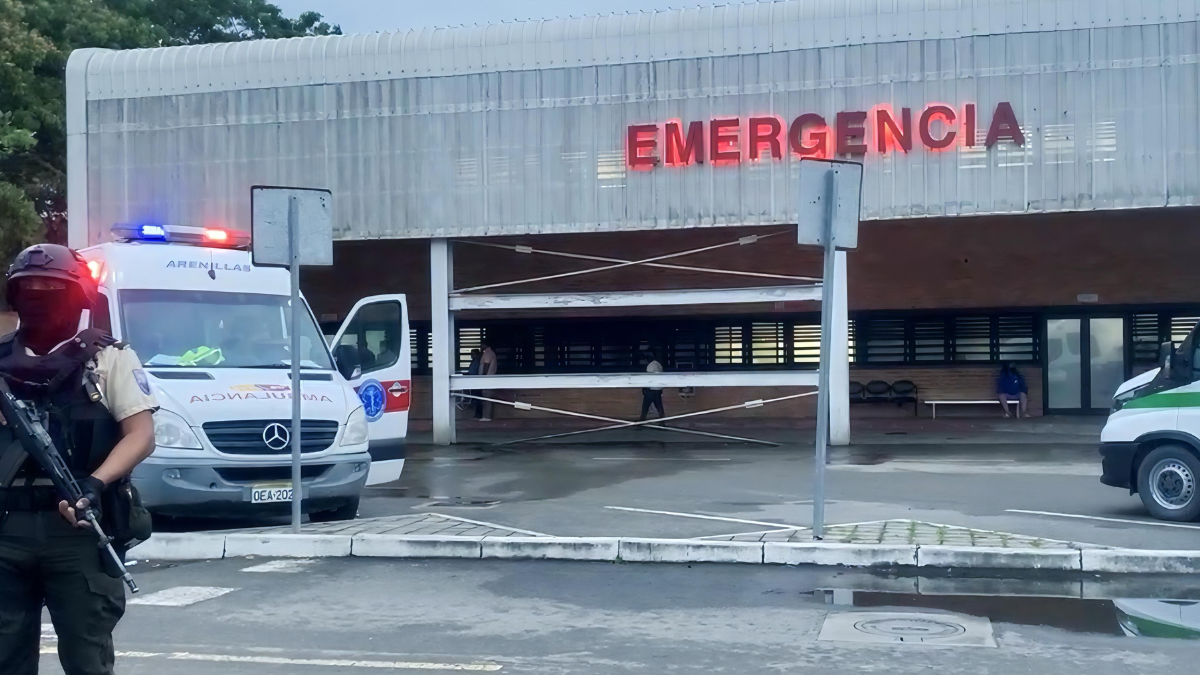 Hospital del IESS en Machala.