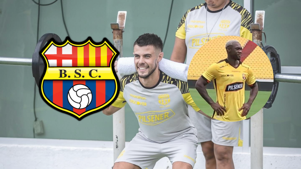 Barcelona sc en su pretemporada 2025.
