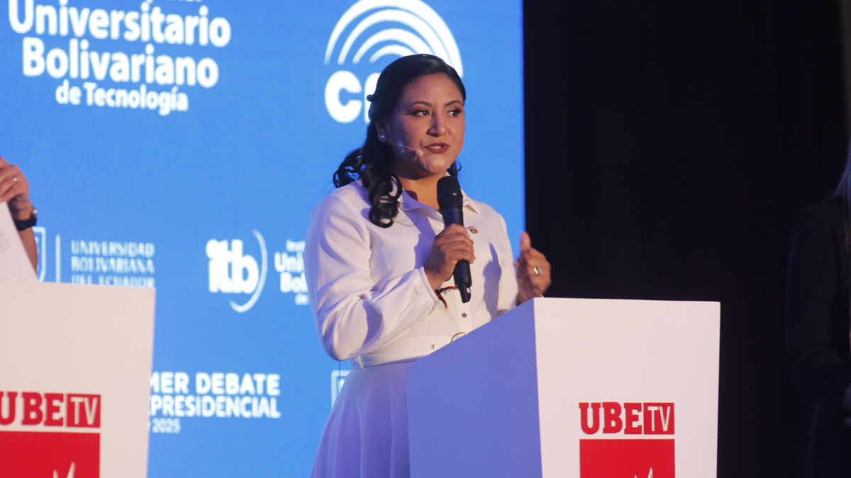 Blanca Sacancela, candidata por CREO.