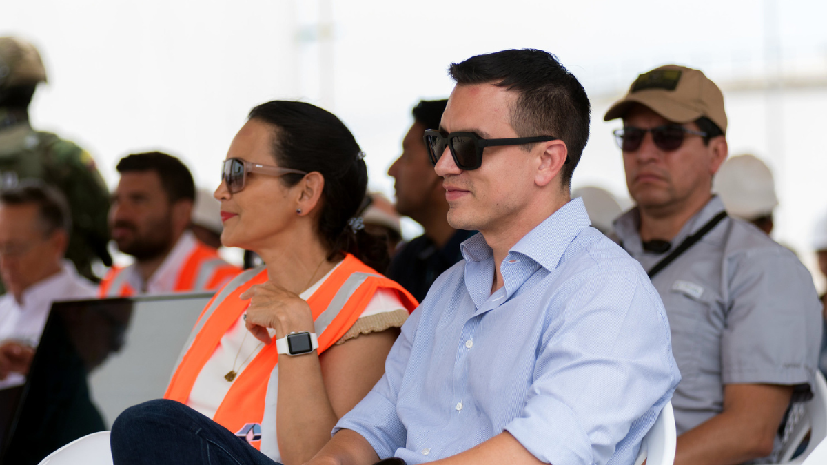 Presidente de Ecuador, Daniel Noboa.