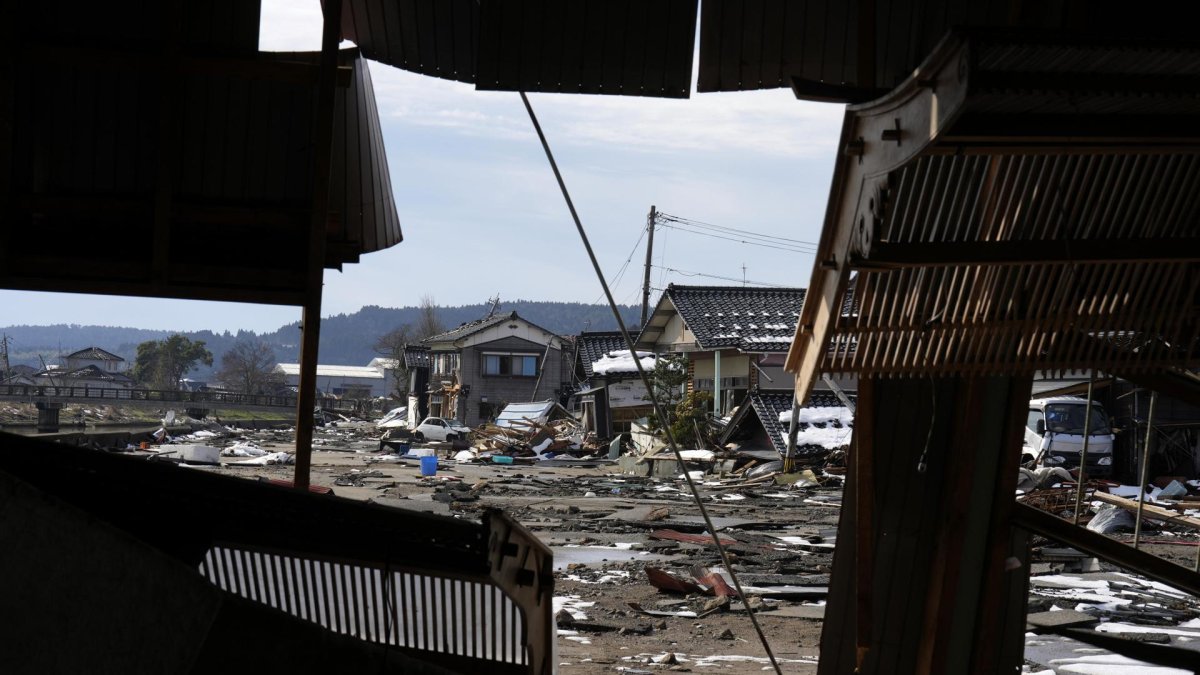 Imagen de archivo de enero de 2024 en Suzu, Ishikawa Prefecture, Japón.