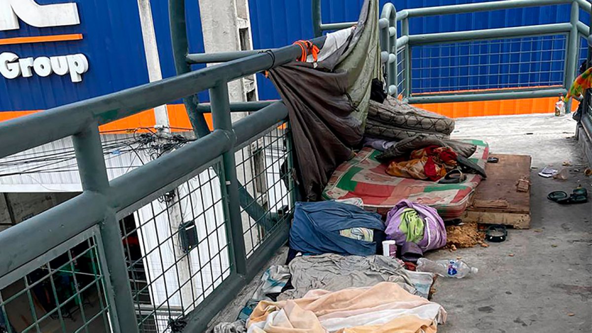 Situación. La falta de mantenimiento era evidente.