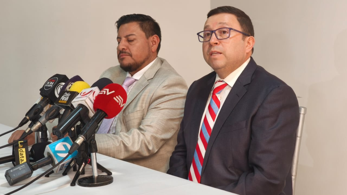 Stalin Raza, abogado de Mario Godoy, dice que el presidente de la Judicatura no presionó a la jueza Nubia Vera.