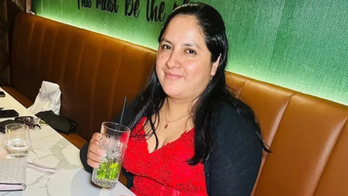 La familia de Lucrecia Elizabeth Jadán publicó esta imágen en GoFundme, donde realizan una colecta para darle sepultura.