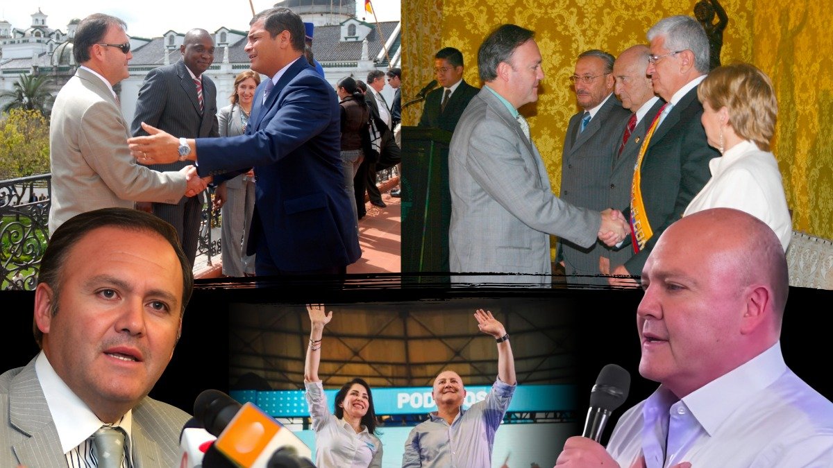 Diego Borja inició su carrera en la administración pública desde el gobierno de Alfredo Palacio, del cual Rafael Correa también formó parte.