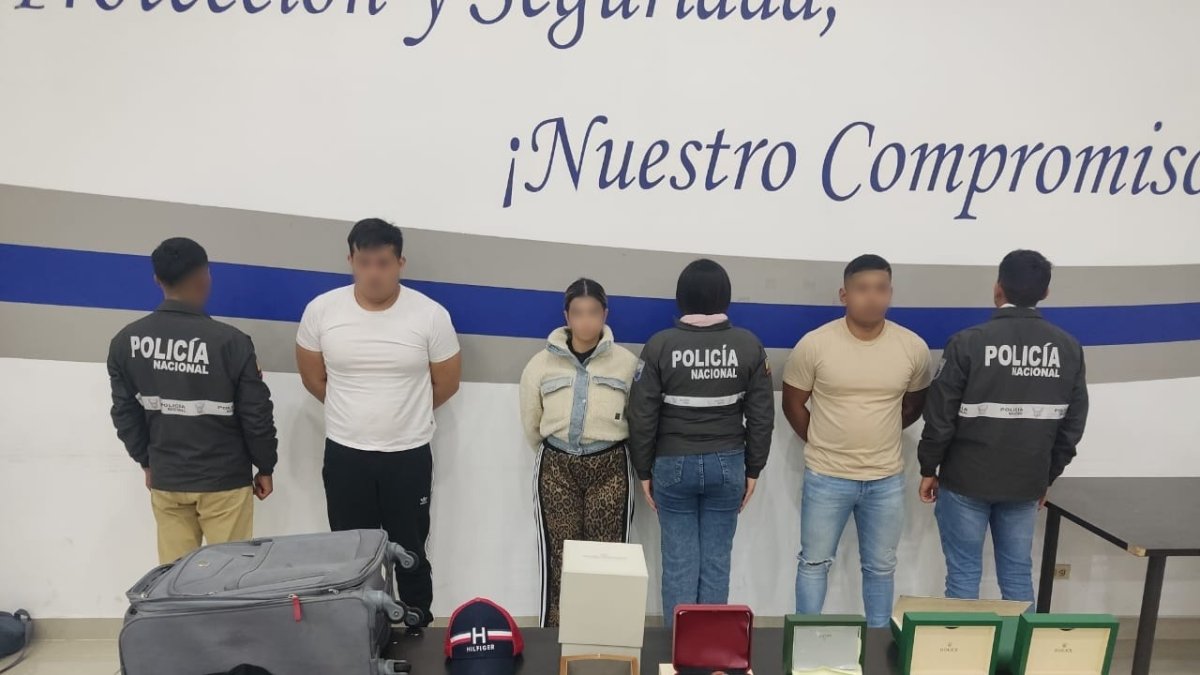 En dos operativos se detuvo a los tres implicados en la banda delictiva.