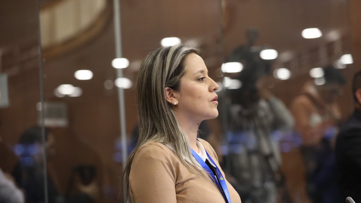 Fernanda Robles es la alterna del asambleísta Diego Matovelle.