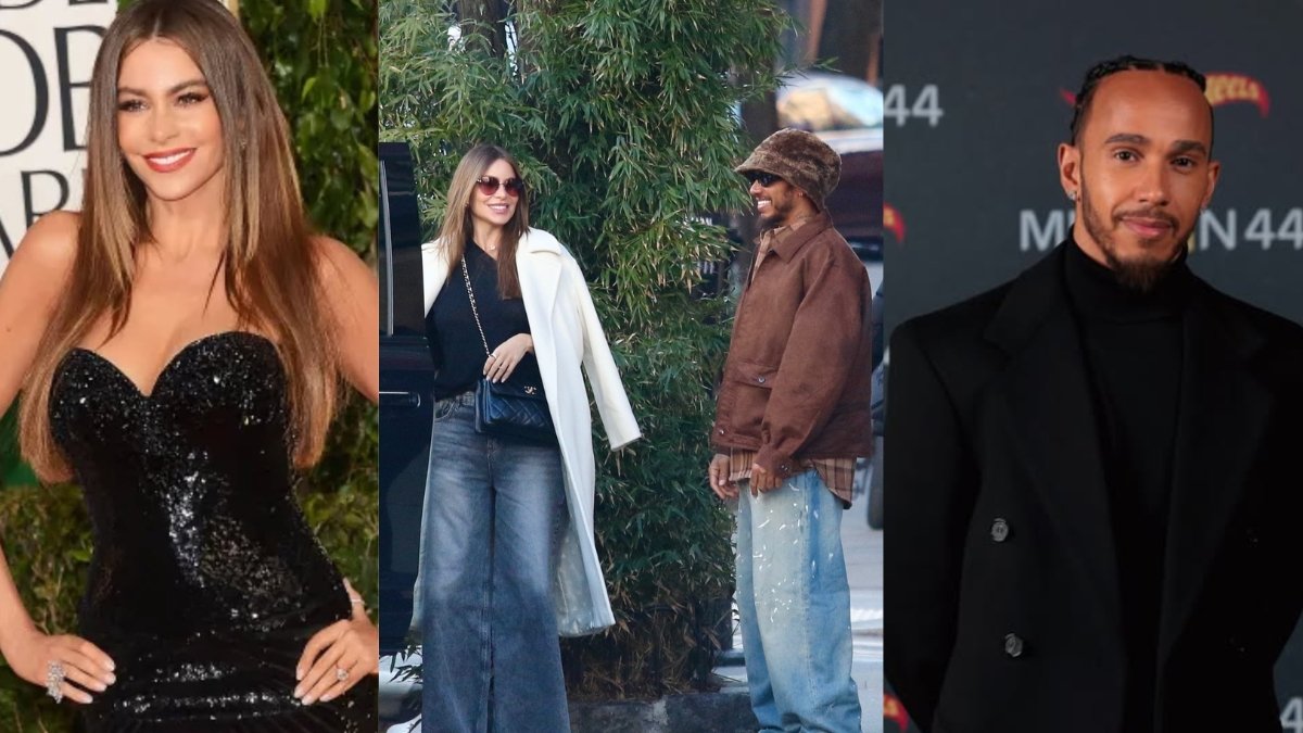 Sofía Vergara y Lewis Hamilton vistos juntos en Nueva York.