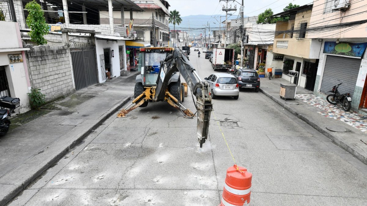 El objetivo de los trabajos es mejorar el estado de las vías del sector
