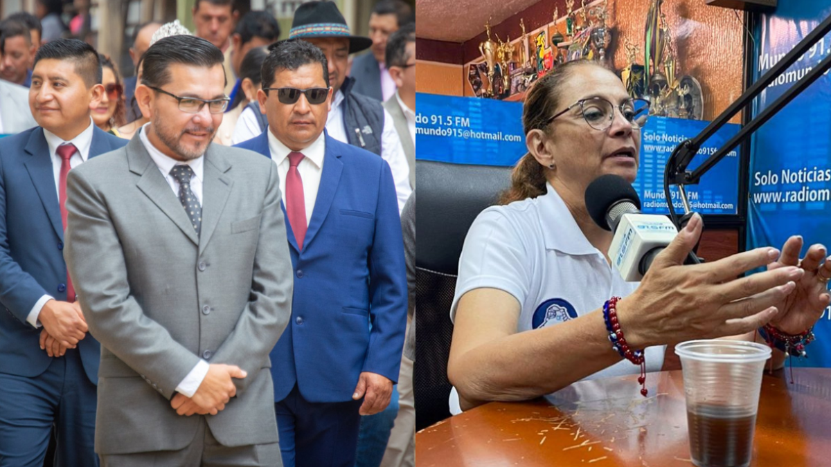 Pierina Correa denunció a su compañero, que busca la reelección, por violencia política de género.