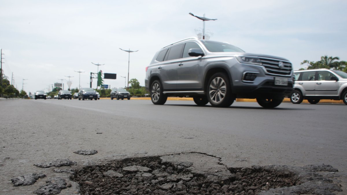 Alerta. Hay tramos que fueron ya intervenidos y en los que, como se ve en la imagen, hay huecos nuevamente.
PERIODISTA:  DIANA SOTOMAYOR

.
AG-EXTERNOS.