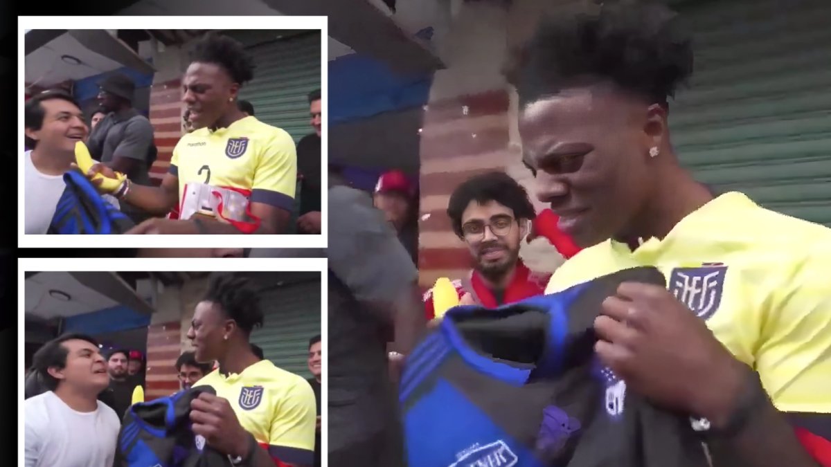 IShowSpeed está en Quito grabando contenido.