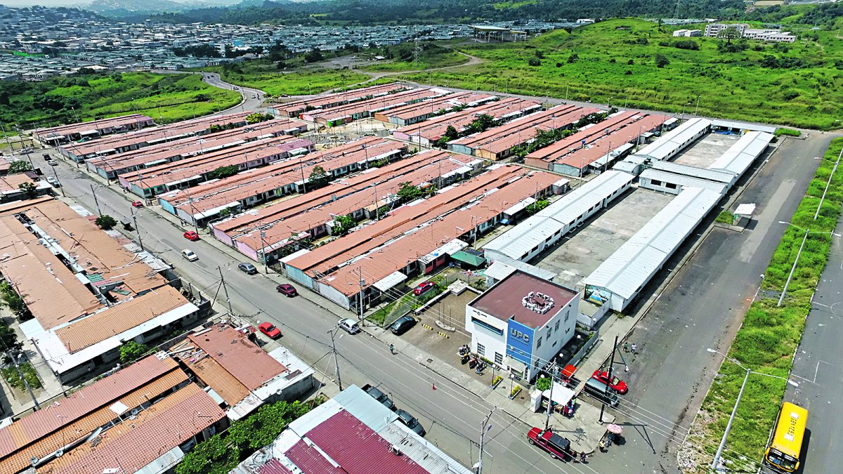 Panorámica de Socio Vivienda, área ubicada en el noroeste de Guayaquil.