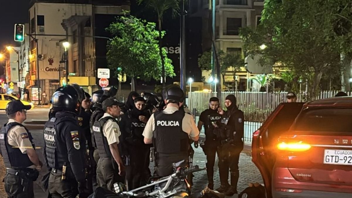 La persecución terminó en la calle Tungurahua entre Primero de Mayo y 9 de Octubre.