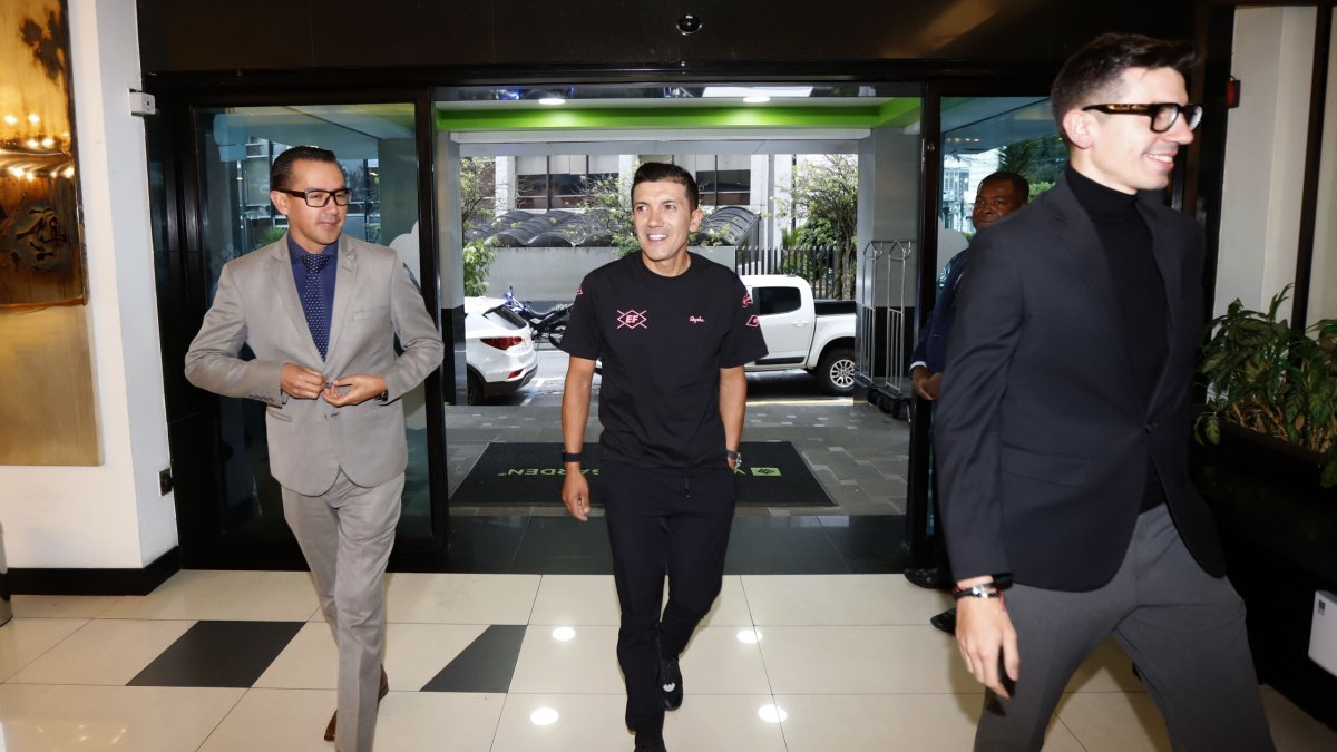 El ecuatoriano habló de su no participación en el Campeonato Nacional