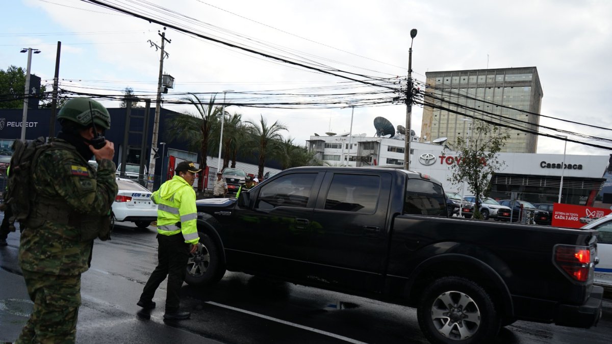Un fuerte contingente militar y policial se tiene previsto que se instale durante el debate presidencial