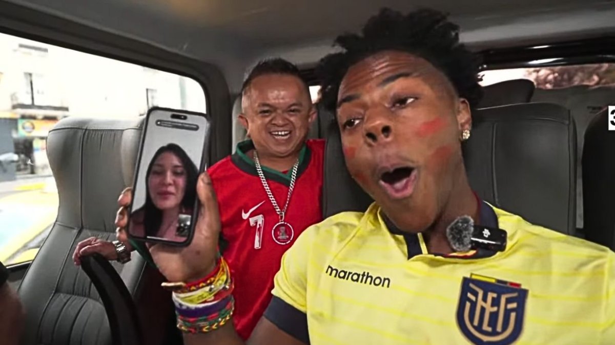 Jorgito Guayaco presentó a su supuesta novia durante un IRL con el streamer Speed.