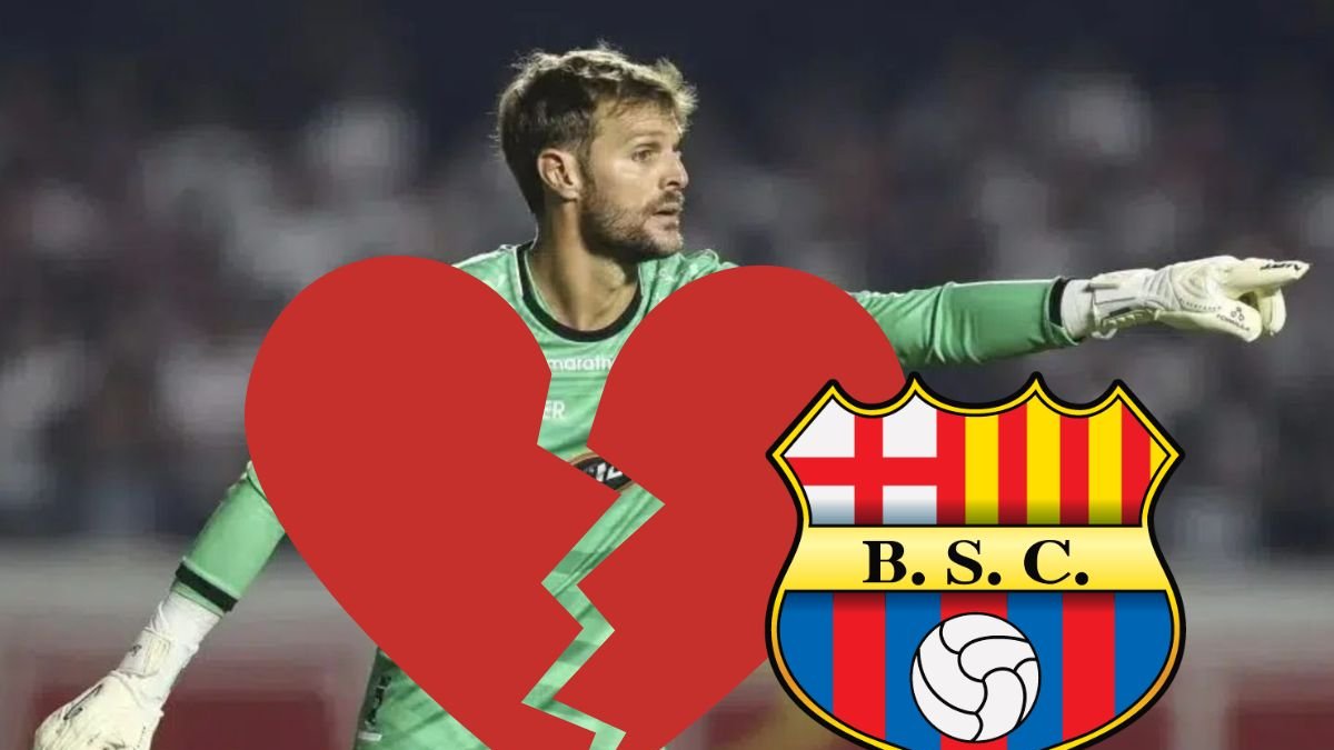 Javier Burrai el último arquero en salir de Barcelona SC.