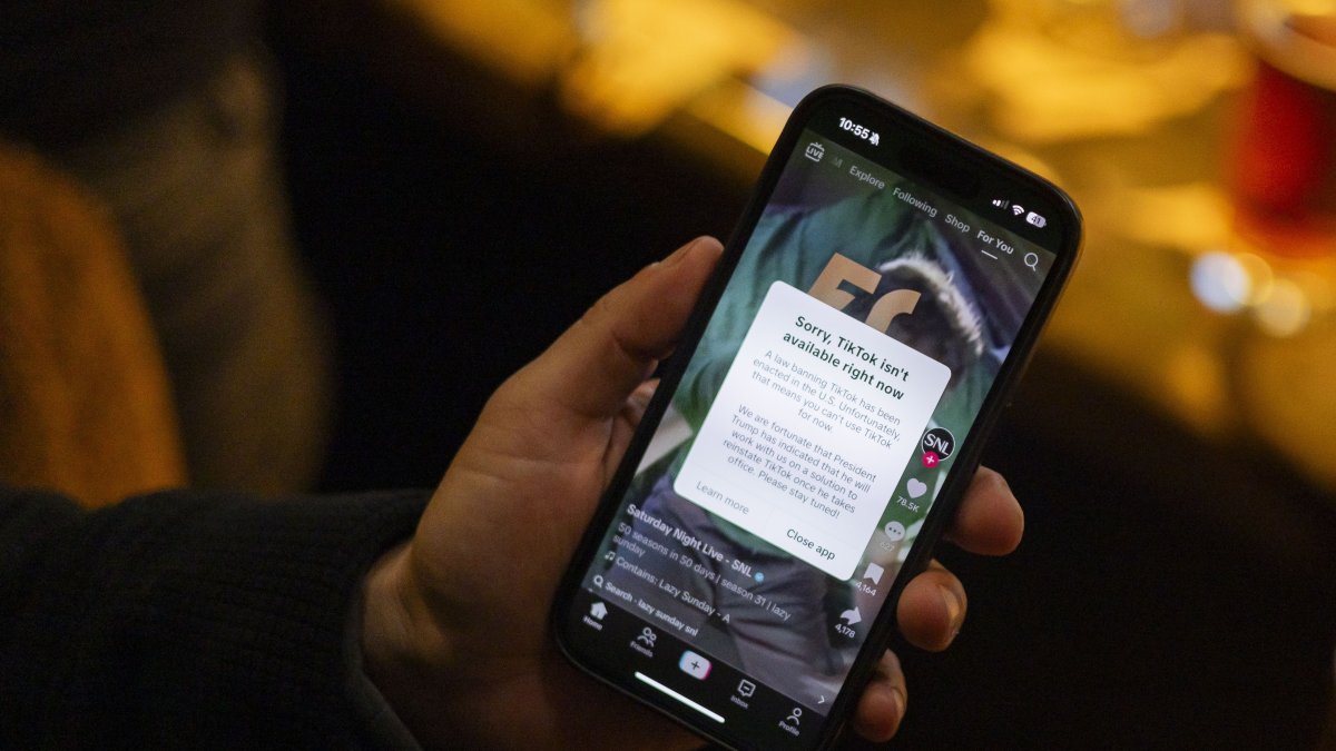 Tecnología.-TikTok dejó de funcionar en Estados Unidos.