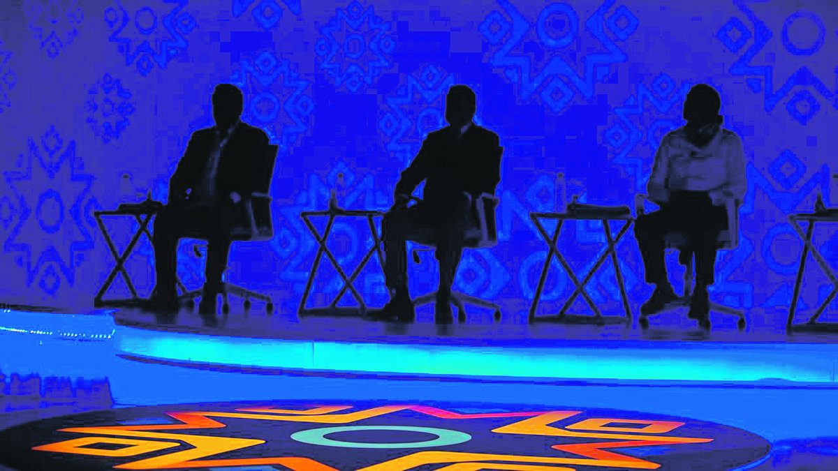 Imagen referencial para graficar esta nota periodística sobre el debate presidencial de este domingo 19 de enero.