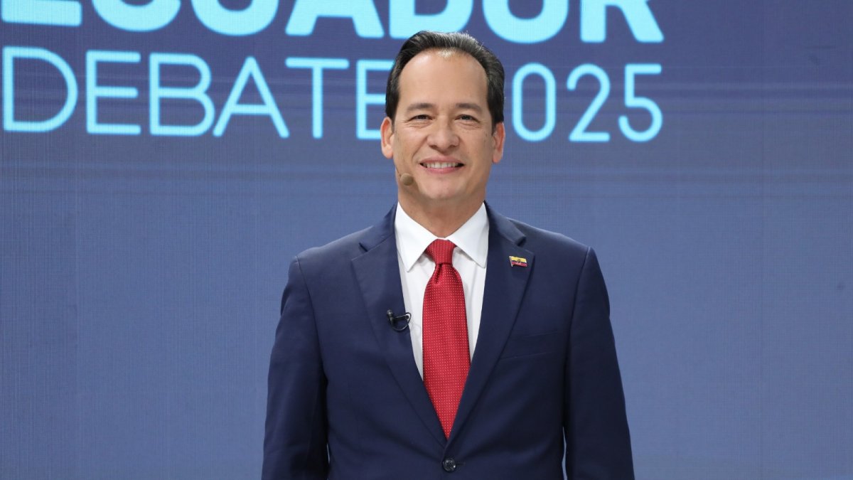 Debate. Cucalón durante su intervención.