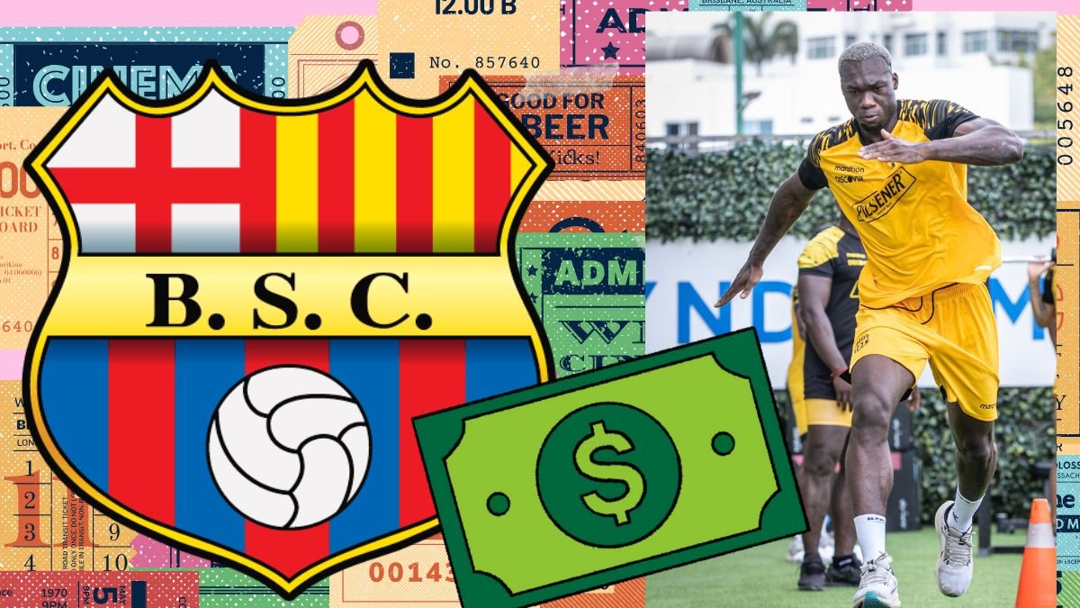 Felipe Caicedo, nueva contratación de Barcelona SC.