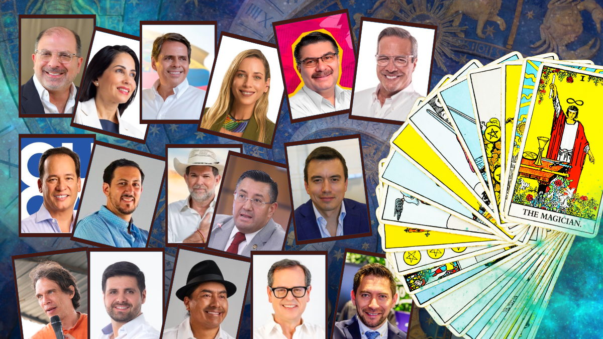 Un análisis esotérico de los candidatos presidenciales en Ecuador