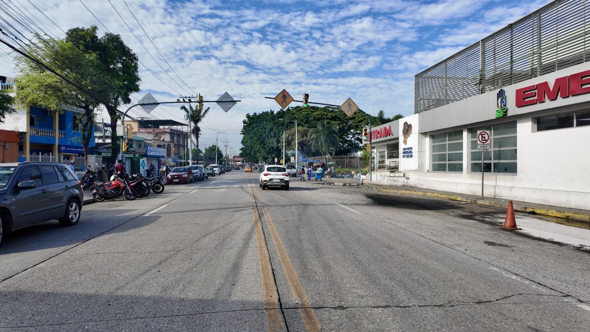 Sitio. La ATM estima que los trabajos se ejecuten en 5 semanas.