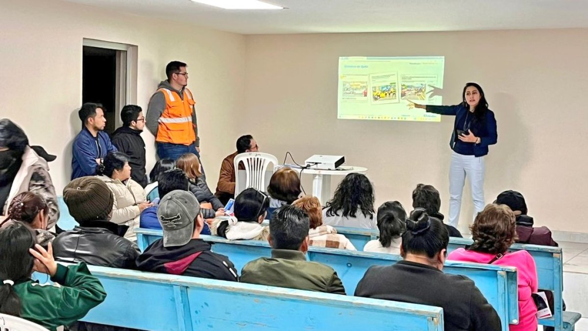 El proyecto se socializó con los líderes y moradores de la zona.