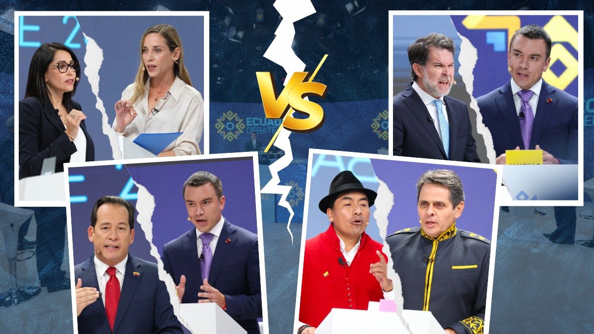 Candidatos tuvieron la oportunidad de enfrentarse a través de las interpelaciones.