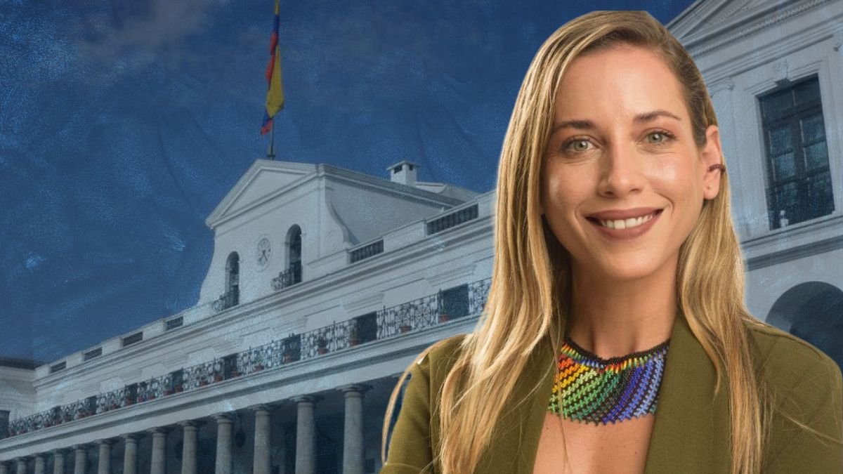 Andrea González aspira a llegar a la Presidencia de la República el próximo 24 de mayo.